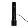 Latarka ręczna Ledlenser P7R Czarna akumulatorowa LED 1000 lumenów, 3,7 V 21700, IP68, 159 mm, 360 g