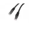 Kabel sieciowy LANBERG PCU6-10CU-1000-BK Cat6 U/UTP RJ-45 10 m czarny