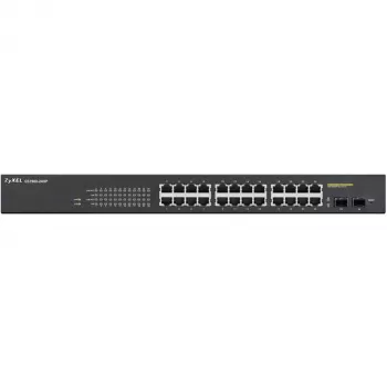 Zyxel GS1900-24HP Managed Gigabit Ethernet (10/100/1000) 1U Czarny
