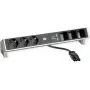 Desk2 3Schuko 3ABD USB Charger ze stali nierdzewnej (902.449)