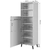 Szafka do przechowywania cama meble ABETO 60×40×176.5 cm grafit/połysk grafit