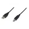Digitus ASSMANN - Kabel USB - USB Typ A, 4-pin (M) - USB Typ B, 4-pin (M) - 50 cm (USB/USB 2.0) - Czarny (AK-300105-005-S)