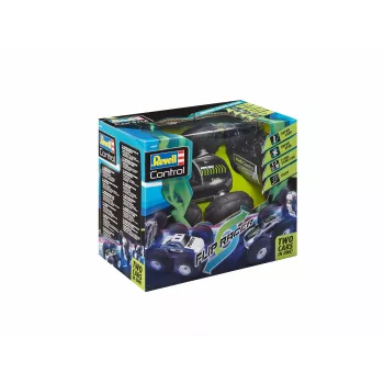 Revell Control 24634 Stunt Car FlipRace Podstawowy Elektryczny Samochód Zdalnie Sterowany Monster Truck z Napędem na Wszystkie Koła (24634)