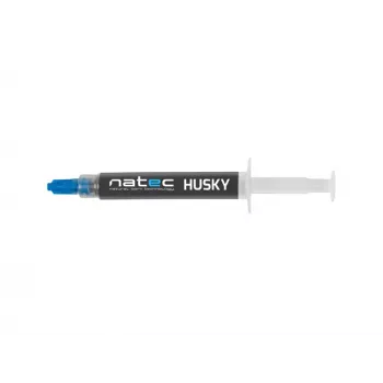 Pasta termoprzewodząca NATEC Husky NPT-1324, przewodność cieplna 4,63 W/m·K, objętość 2 ml, gęstość 2,5 g/cm³