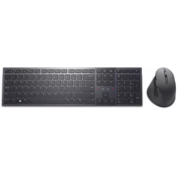 Dell | Premier Collaboration Keyboard and Mouse | KM900 | Zestaw klawiatury i myszy | Bezprzewodowy | LT | Grafitowy | USB-A | Połączenie bezprzewodowe