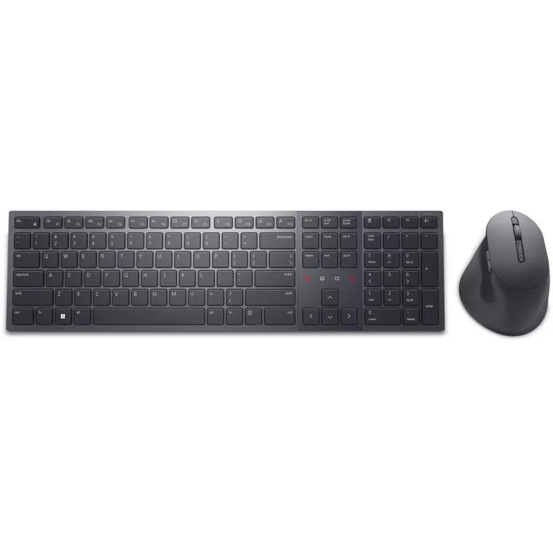 Dell | Premier Collaboration Keyboard and Mouse | KM900 | Zestaw klawiatury i myszy | Bezprzewodowy | LT | Grafitowy | USB-A | Połączenie bezprzewodowe