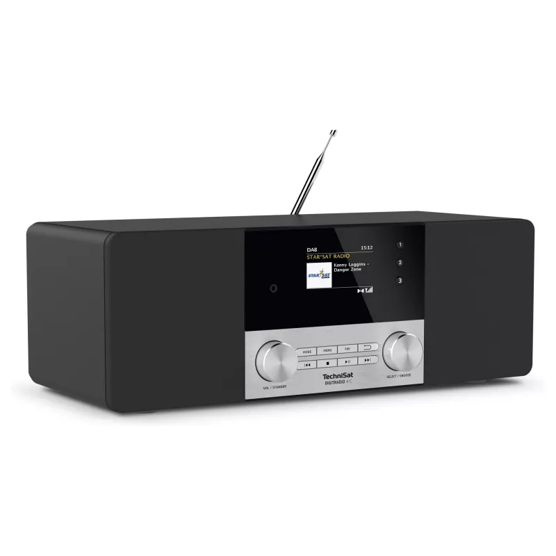 Radio osobiste TechniSat DigitRadio 4 C Czarny Srebrny