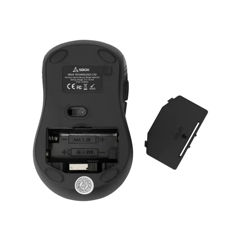 Mysz bezprzewodowa SBOX WM-993 Różowa USB Typu-A