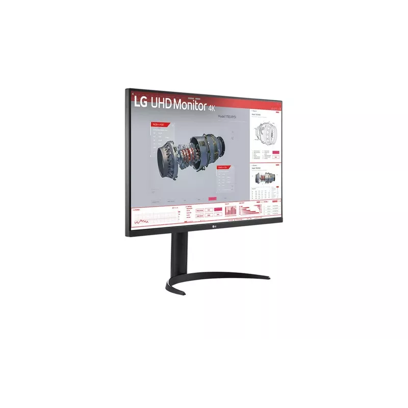LG 32BR55UK-B | 31,5 cala | VA | UHD | 16:9 | 60 Hz | 4 ms | 3840 x 2160 pikseli | 250 cd/m² | Liczba portów HDMI 2