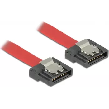 Kabel SATA DeLOCK 83833 0,2 m SATA 7-pin Czerwony