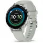 Garmin Venu 3S 3.05 cm (1.2) AMOLED 41 mm Cyfrowy 390 x 390 pikseli Ekran dotykowy Szary, Srebrny Wi-Fi GPS (satelitarny)