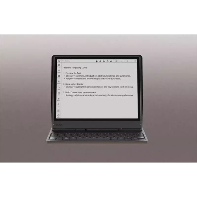 Onyx Boox Note Air 5 C etui magnetyczne z klawiaturą, brązowe, OCV0520R