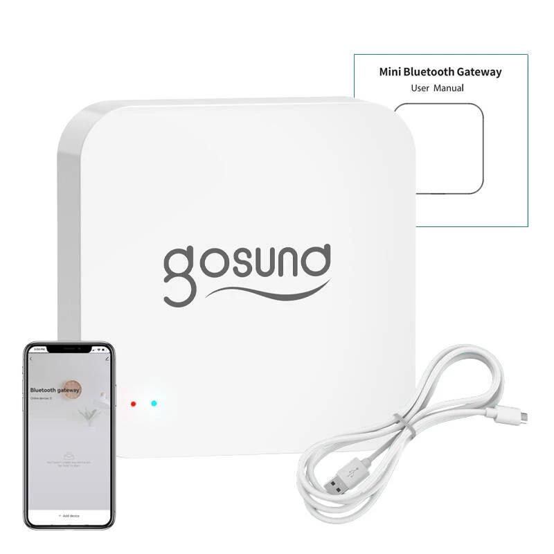 Brama sieciowa Gosund G2 — Inteligentna brama sieciowa Bluetooth BLE Wi‑Fi Mesh z funkcją alarmu Tuya