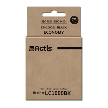 Actis KB-1000BK Wkład atramentowy (zamiennik do Brother LC1000BK/LC970BK; Standardowy; 36 ml; czarny)