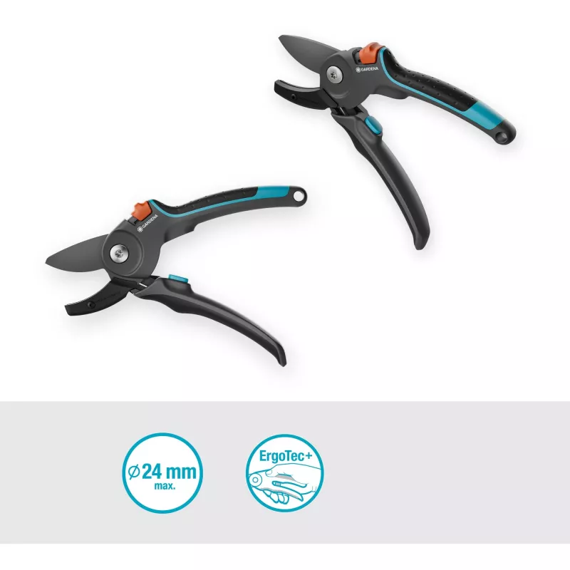 Nożyce ogrodowe GARDENA PremiumCut Flex 12250-20 z ergonomiczną rękojeścią, lekką konstrukcją