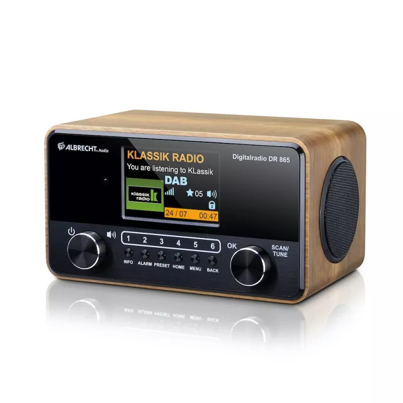Albrecht DR 865 Senior Digital Radio (otwarte opakowanie)