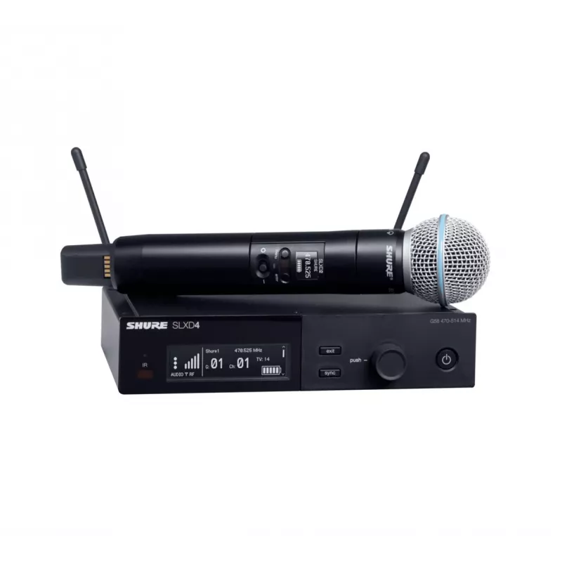 System mikrofonu bezprzewodowego Shure SLXD24E/B58-G59