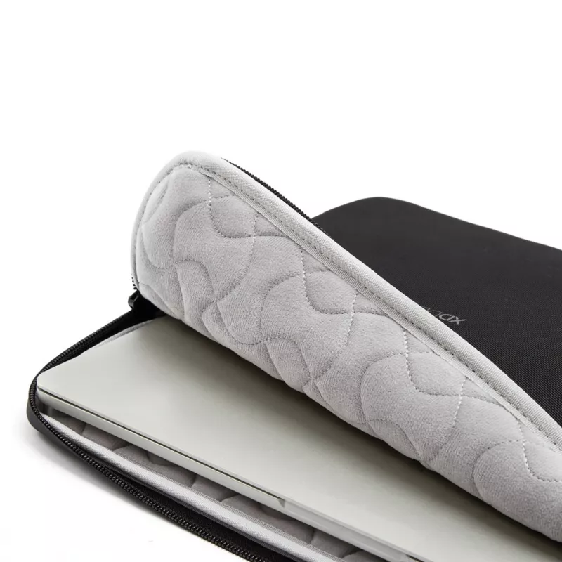 Ochronny pokrowiec na laptopa XDDESIGN P706.201 — 14 cali (35,6 cm), czarny, zapinany na zamek