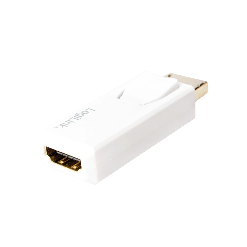 Przejściówka LogiLink CV0100 DisplayPort na HDMI Biała