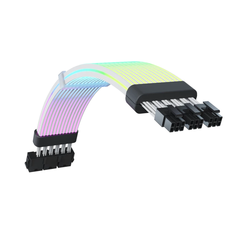 Gamemax | Przedłużacz zasilacza | VGA 3x8PIN-B | Czarny