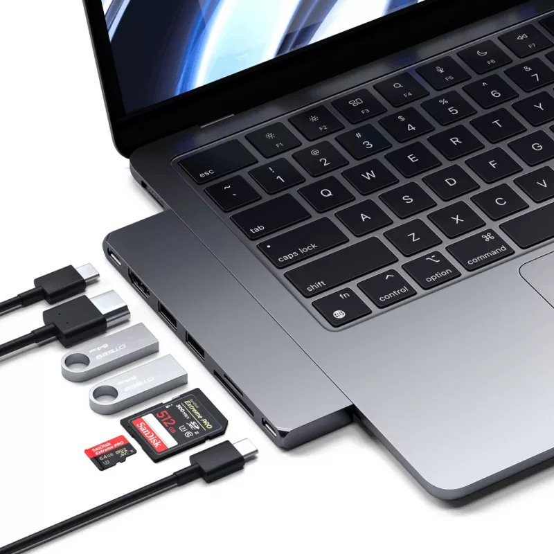 Satechi Type-C Pro Hub cienki - Space Gray