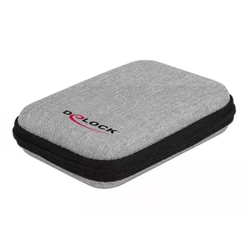 Torba ochronna DeLOCK na dyski SSD 2,5 cala, obudowy zewnętrzne i dyski twarde do 12 x 8 x 2 cm
