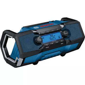 Bosch GPB 18V-2 C Professional Przenośne cyfrowe radio Czarny, niebieski, srebrny