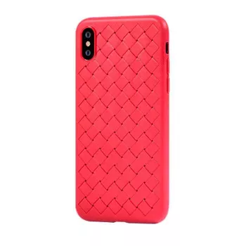 Miękkie etui Devia Yison Series do iPhone XS Max (6,5 cala) — czerwone