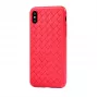 Miękkie etui Devia Yison Series do iPhone XS Max (6,5 cala) — czerwone