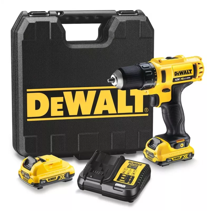 DeWALT DCD Bezkluczykowy Akumulatorowy Wiertarko-Wkrętarka 10.8V Li-Ion, Wtyczka Euro