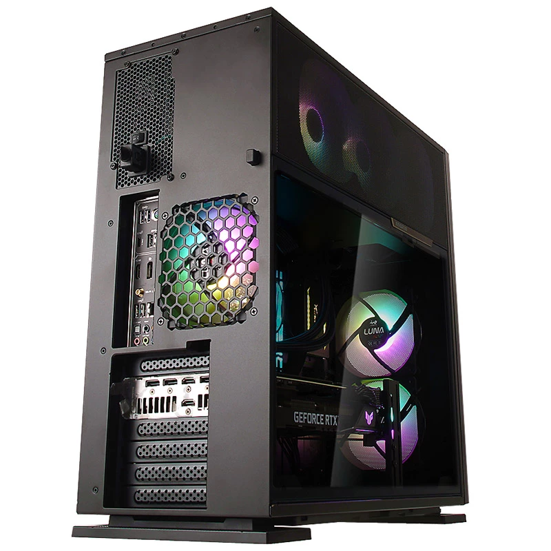 Obudowa komputerowa In Win IW-CS-515BLK-1AL120 Midi Tower Czarna