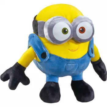 Minionki: Bob, pluszowa zabawka wielokolorowa, rozmiar: 24 cm