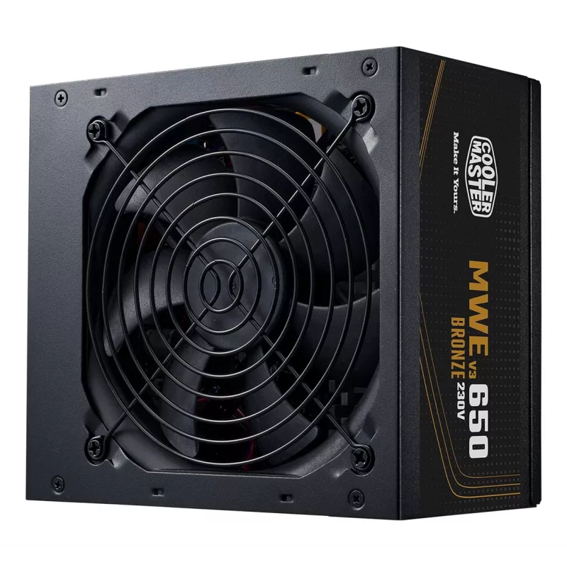 Zasilacz komputerowy Cooler Master MWE Bronze 650 V3 230V 650 W 24-pin ATX ATX Czarny