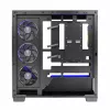 Obudowa PC MODECOM Volcano Stellar 5F ATX Midi Tower, szkło hartowane, 5 fabrycznie zamontowanych wentylatorów, USB‑C, obsługuje microATX/ATX, maks. GPU 420 mm, wysokość chłodzenia CPU 175 mm