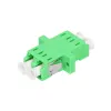 Adapter światłowodowy Extralink LC/APC Singlemode Duplex, zielony, złącza LC/APC