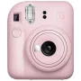 Aparat do zdjęć natychmiastowych Fujifilm Instax Mini 12 różowy — zdjęcie 86×54 mm, film 62×46 mm, ogniskowa 60 mm