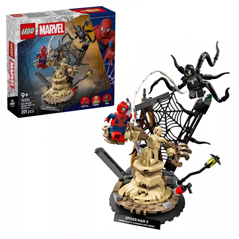 LEGO MARVEL 76334 Epicka Bitwa: Spider-Man kontra Sandman