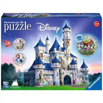 Puzzle 3D Zamek Disneya