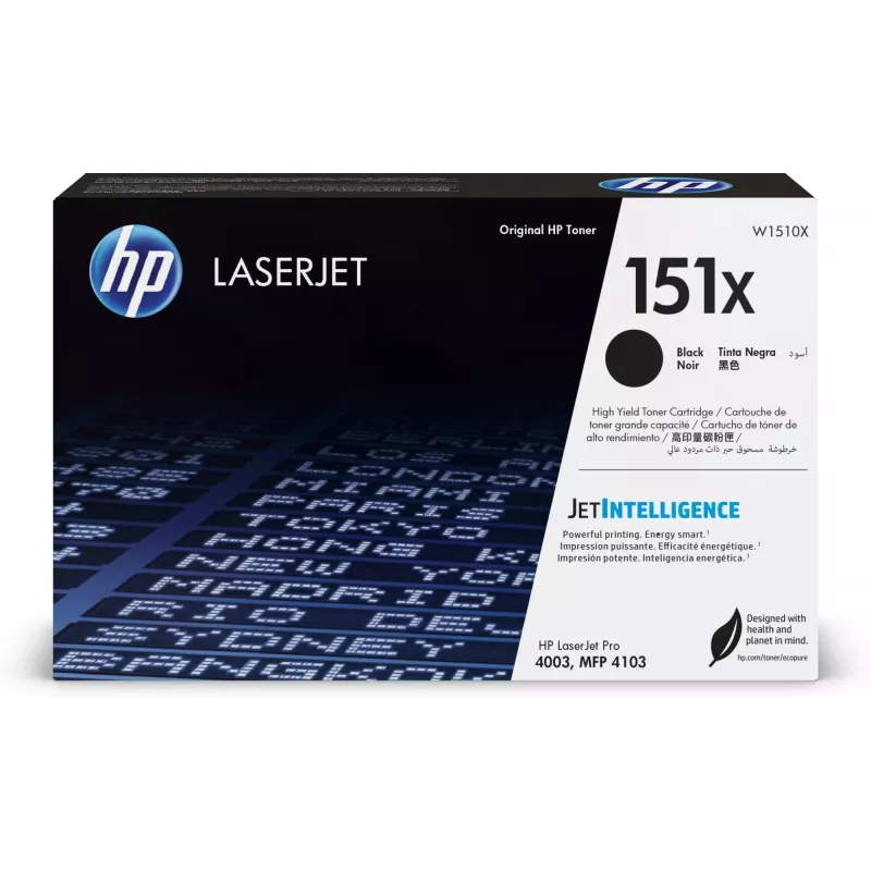 HP W1510X materiał eksploatacyjny do drukarki czarny