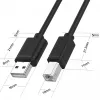 Kabel USB 2.0 Unitek Y-C420GBK, USB A na USB B, 3 m, czarny
