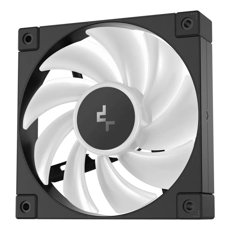 Wentylator DeepCool FD12 ARGB-3 w 1 12 cm Czarny Biały 3 szt. Maksymalne ciśnienie powietrza 2.56 mmH2O