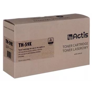 Actis TH-59X Toner (zamiennik HP CF259X; Supreme; 10000 stron; czarny). Z chipem. Zalecamy wyłączenie aktualizacji oprogramowania drukarki, nowa aktualizacja może powodować problemy z