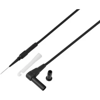 VOLTCRAFT MSL-520 czarny Przewód pomiarowy Wtyk 4 mm igła testowa 0,7 mm 1,5 m Czarny 1 szt. (VC-17312675)