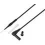 VOLTCRAFT MSL-520 czarny Przewód pomiarowy Wtyk 4 mm igła testowa 0,7 mm 1,5 m Czarny 1 szt. (VC-17312675)