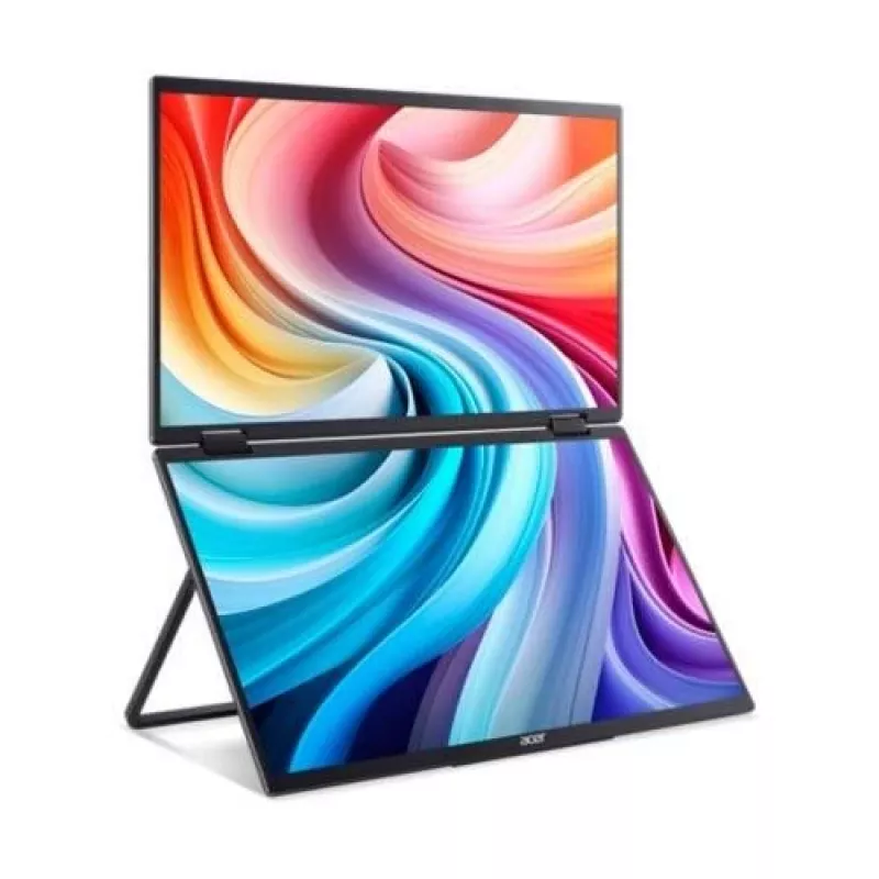 Przenośny monitor Acer PD163QT 15.6 cala FHD 1920x1080 IPS 8 ms USB-C Czarny VESA 75x75