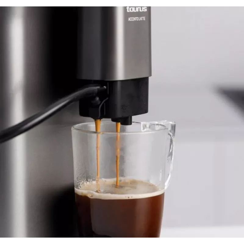 Espresso machine Taurus Accento Latte fully-automatic, built-in…
