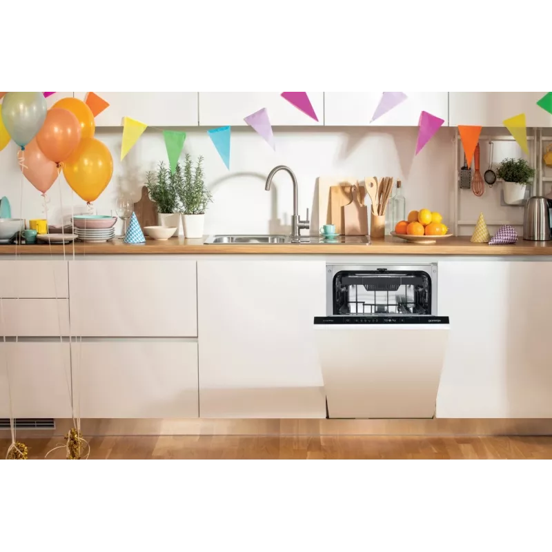Gorenje GV563E11 zmywarka w pełni zabudowana 10 kompletów naczyń E