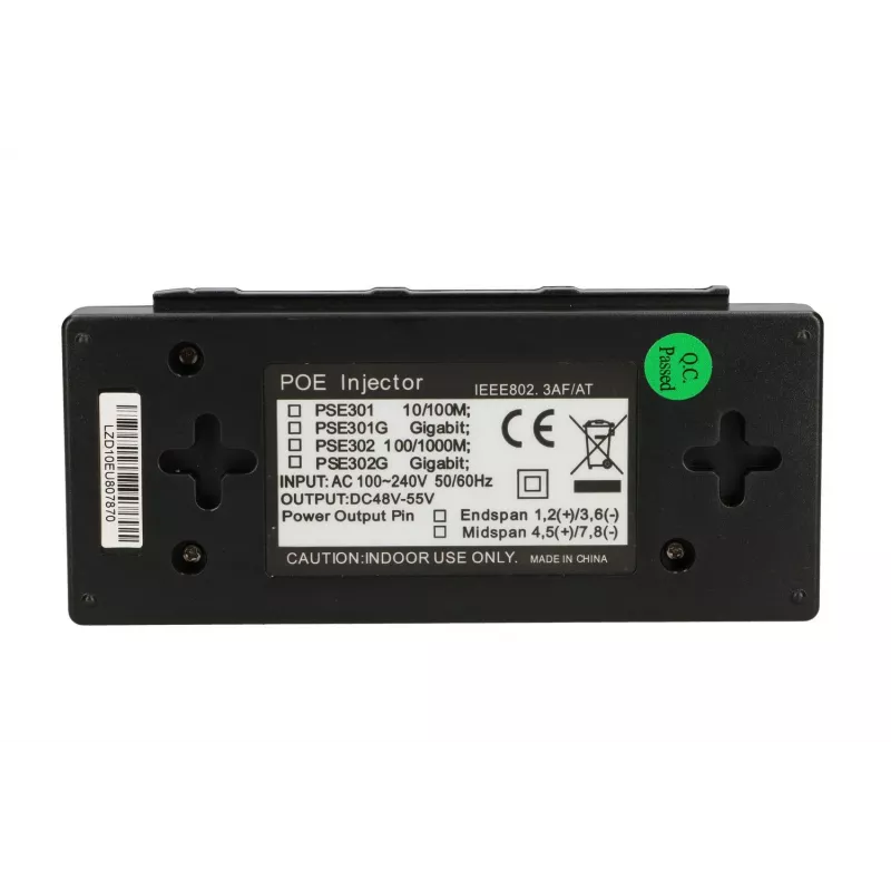 Extralink POE-48-48W Zasilacz, 48V, 1A, 48W, Gigabit 802.3af/at