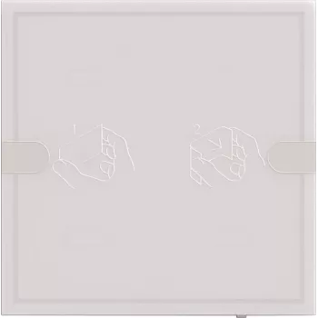 Gira KNX Touch Sensor 4 comfort 1f TS4 biały 5001003 (5001003)