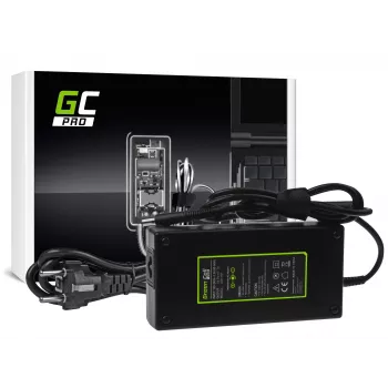 Zasilacz zielony Cell AD111P 150W 19.5V 7.7A Uniwersalny zasilacz do laptopa Czarny